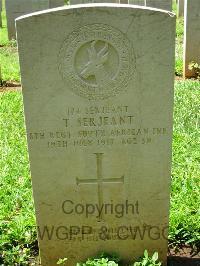 Dar Es Salaam War Cemetery - Serjeant, Thomas